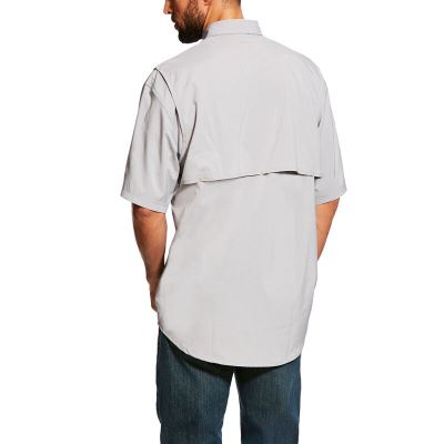 Ariat Work: Rebar Made Tough VentTEK DuraStretch Camisa Hombre - Azules (FYXID7684)